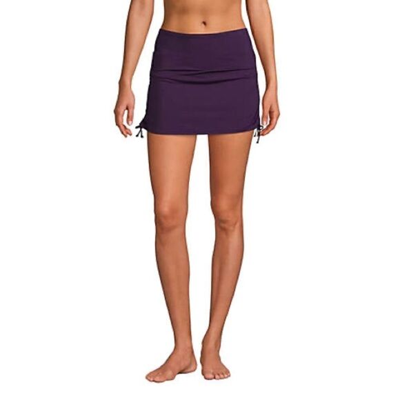 Lands’ End Plus Size Standard size swim bottom blackberry tummy control Various - Picture 1 of 7